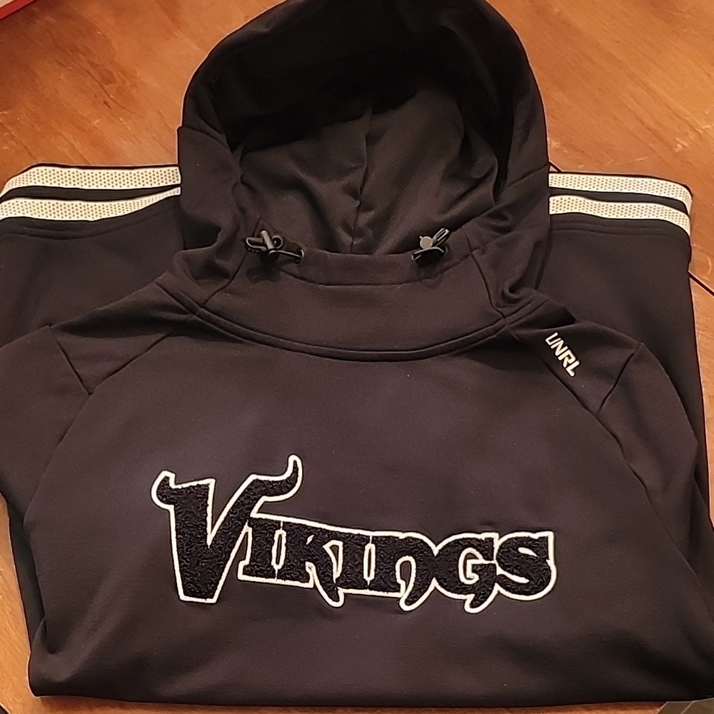 UNRL Black Vikings Hoodie
